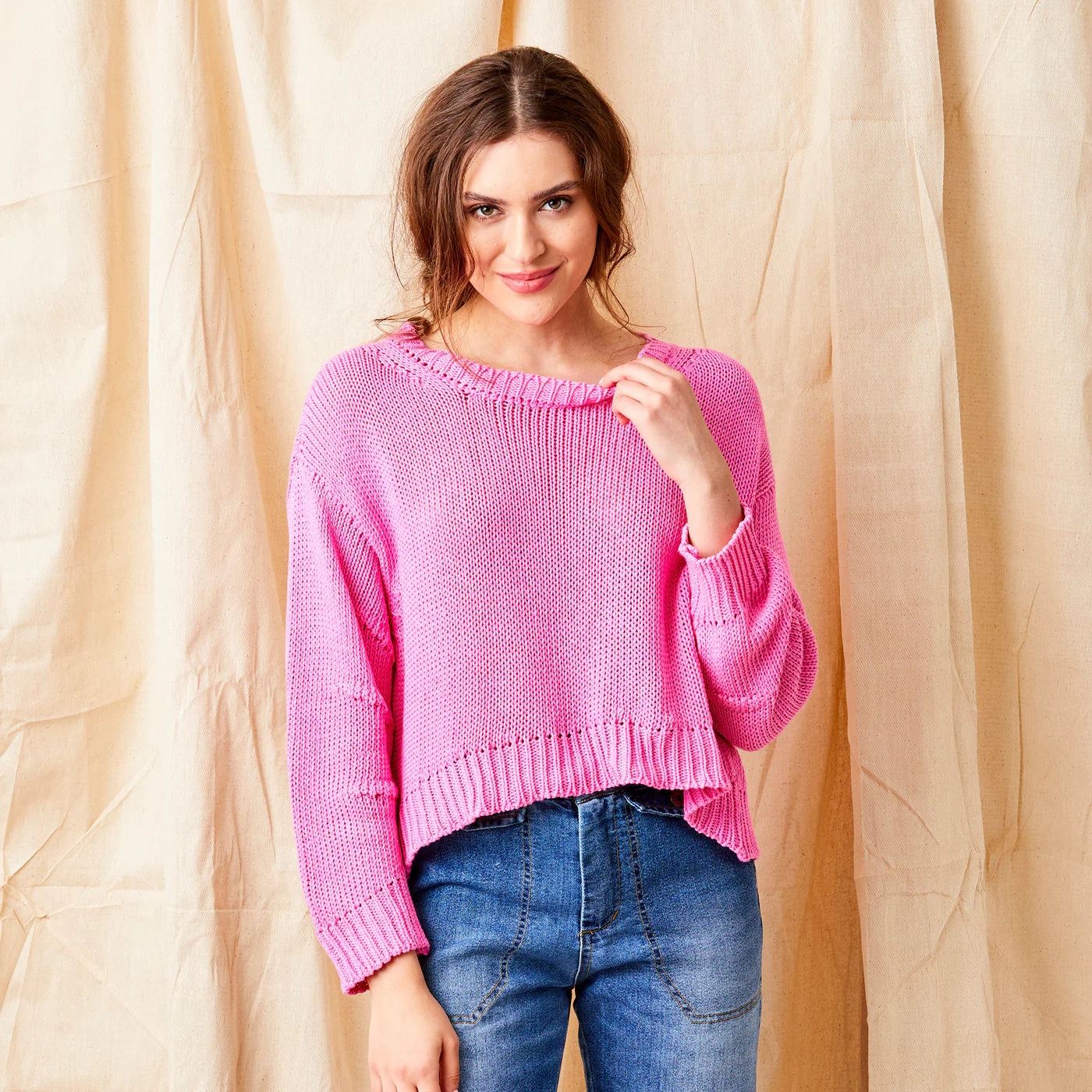 Suzy D - Wolfie Knit Sweater