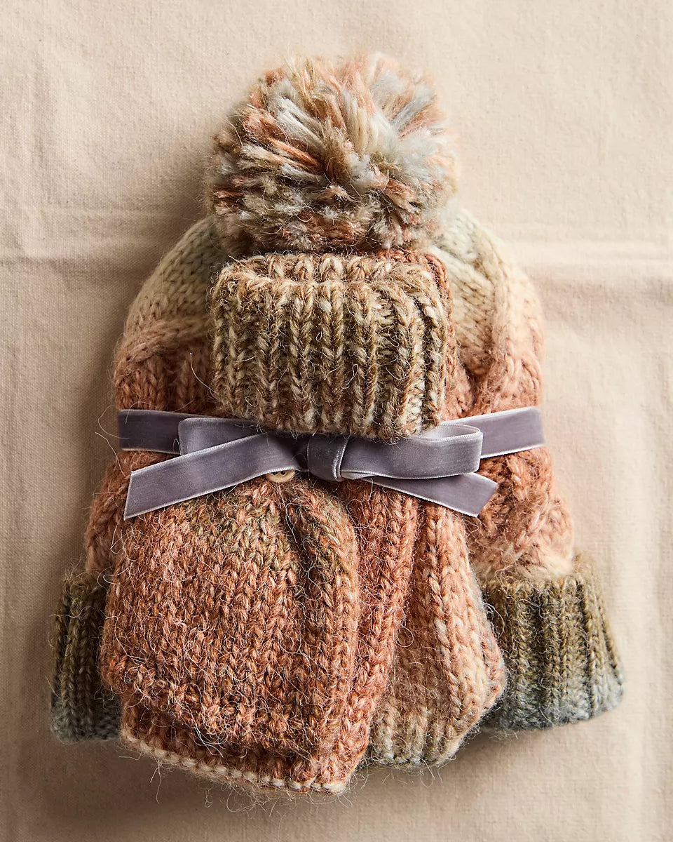 Free People Hat & Glove set