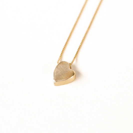 Lisa Fletcher - Gold Plated Heart Necklace