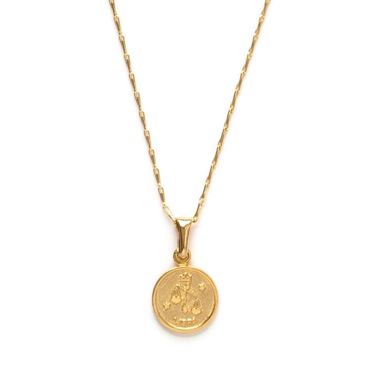 Zodiac Medallion- Singles: Libra