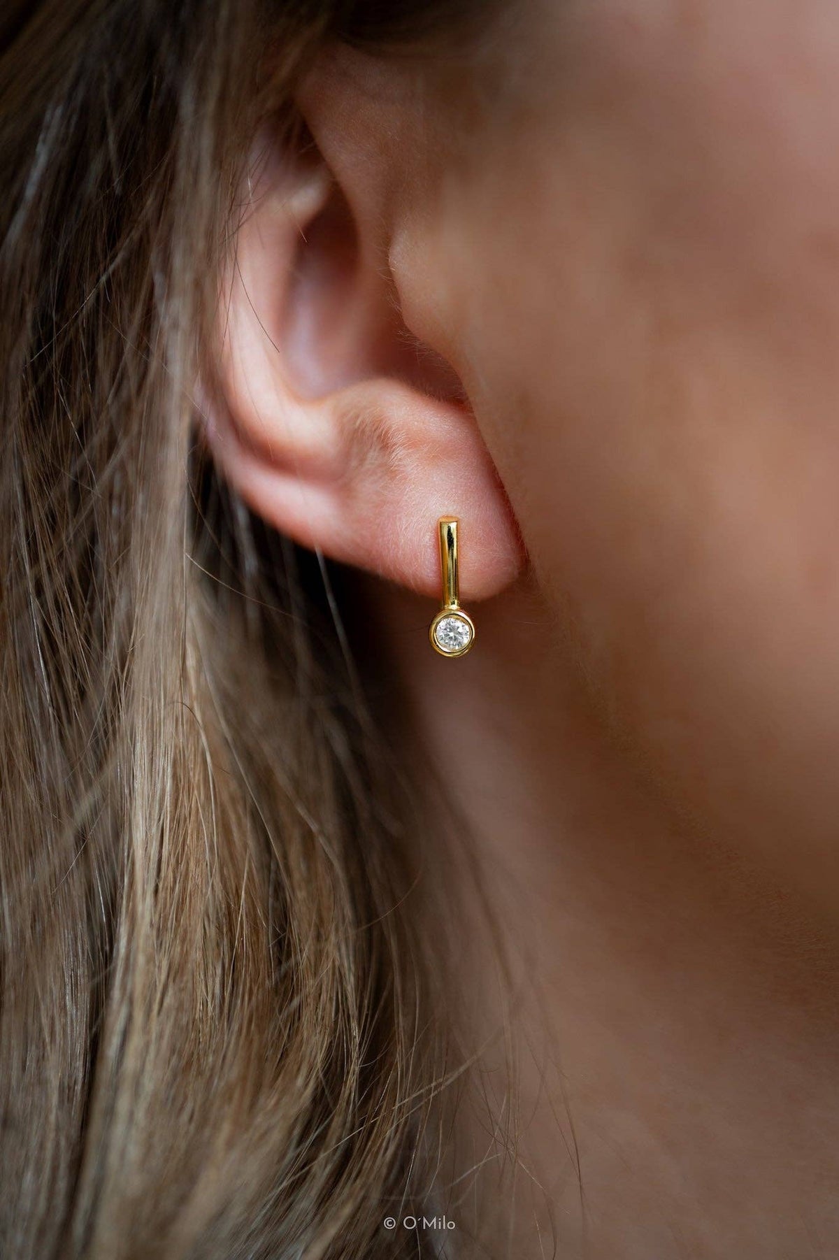 Delicate Graceful Drops - Gold