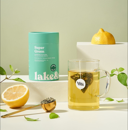 Super Green - Superfood Tea: Pyramid Tea Bags