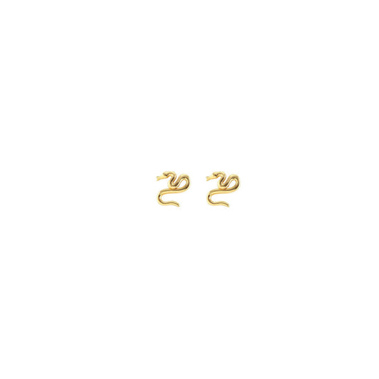 Earrings - Tiny Snake Stud