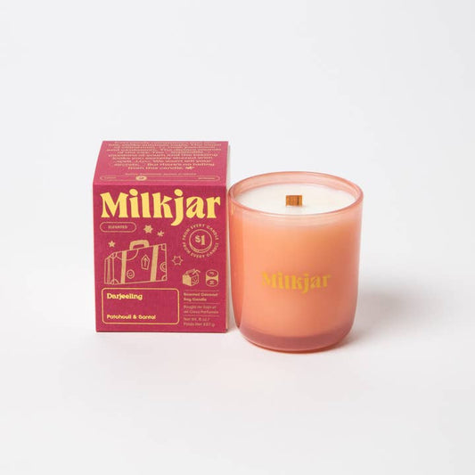 Milk Jar - Darjeeling - Patchouli & Santal Coconut Soy