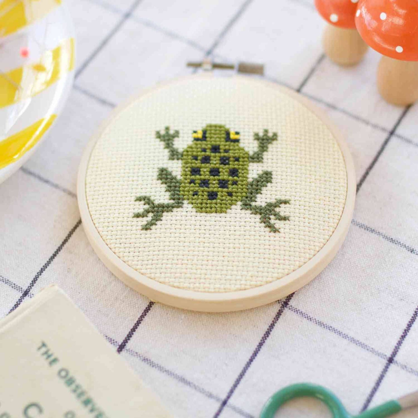 Cross Stitch Kit - Frog