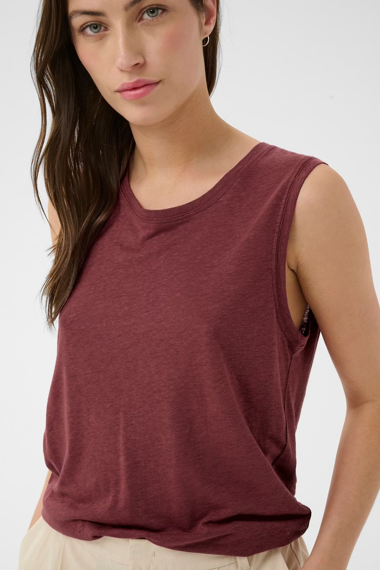 Part Two Buena linen tank