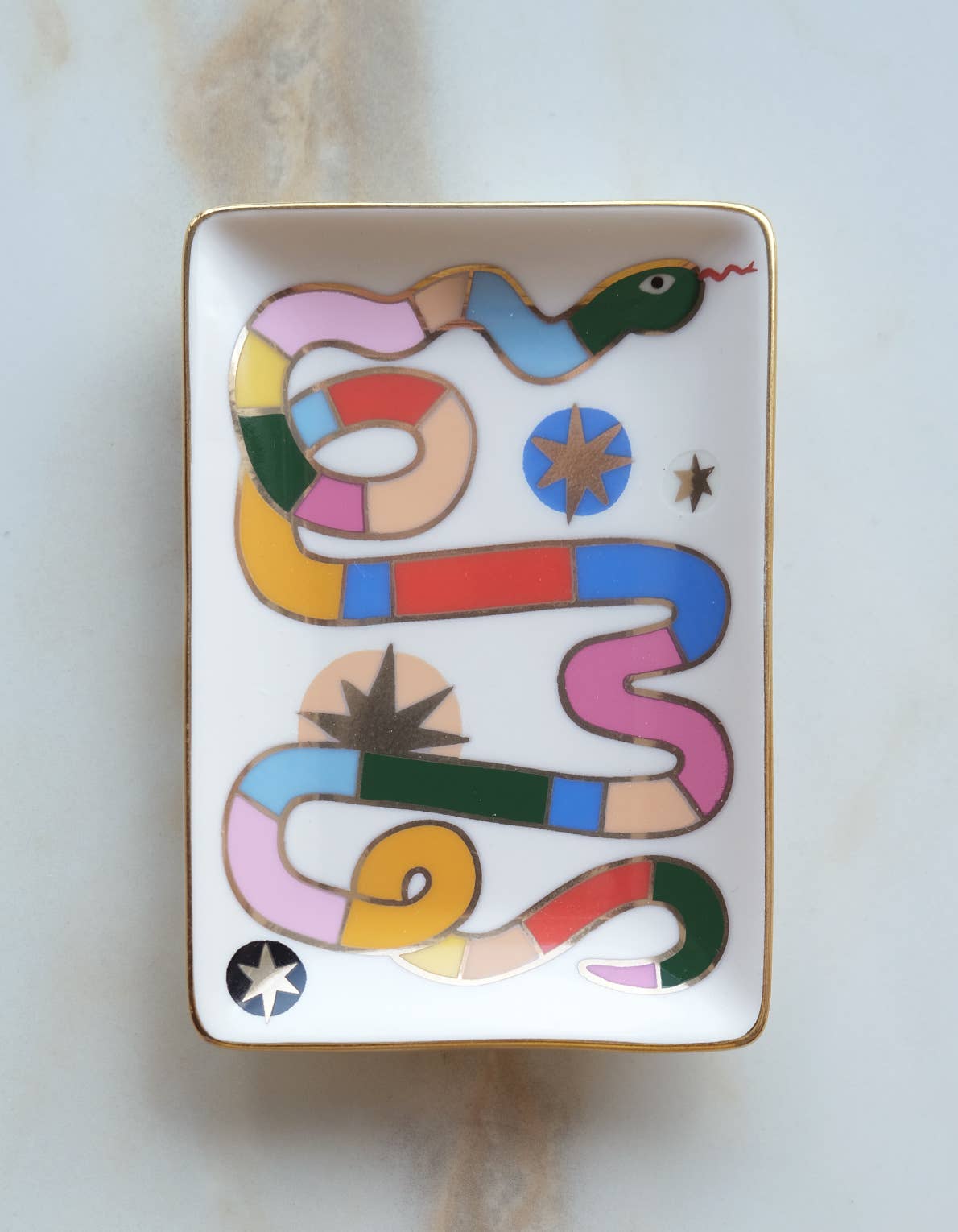 Trinket Dish | Rainbow Snake