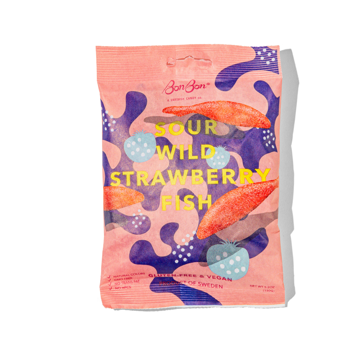 Swedish Candy - Sour Wild Strawberry Fish