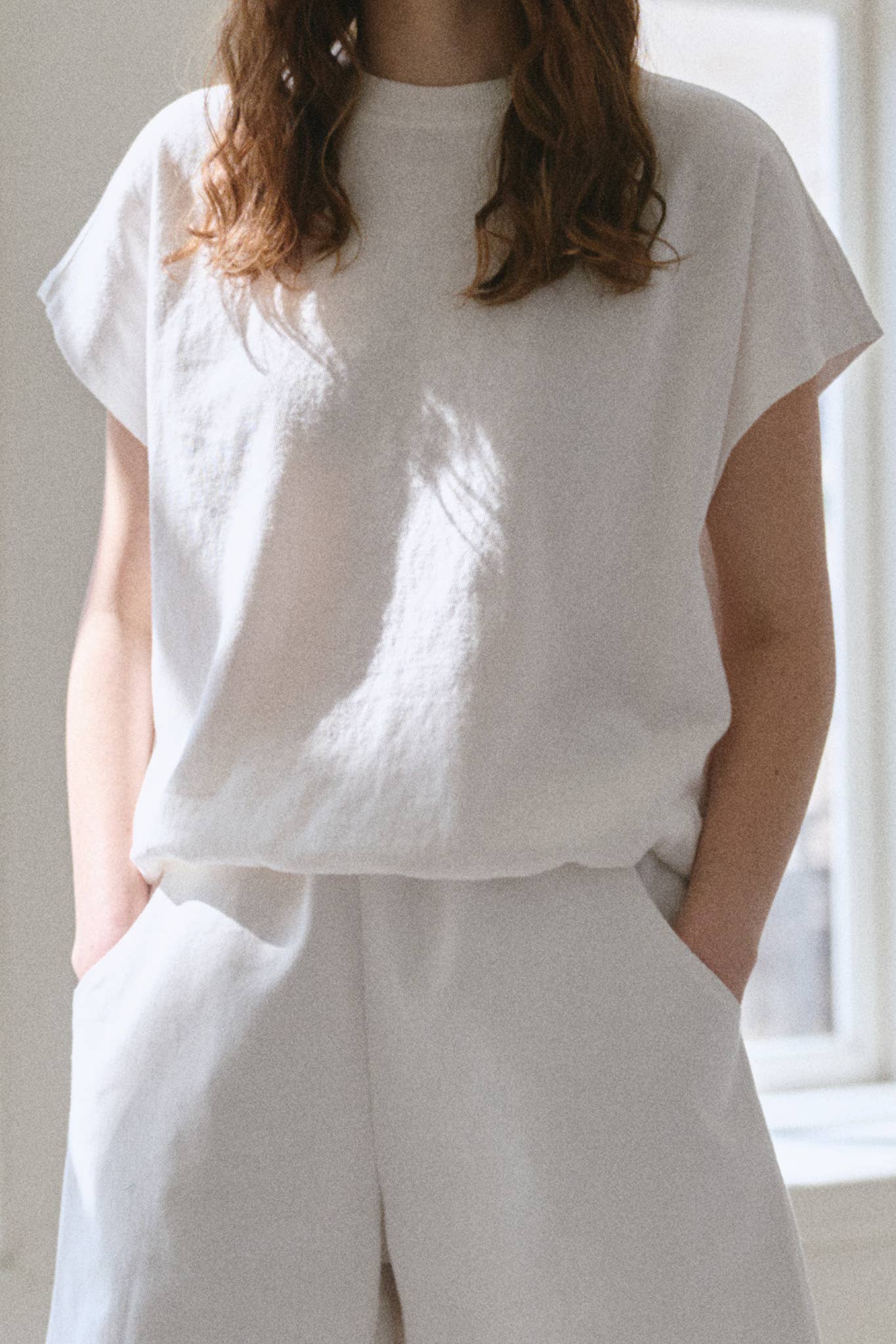 Le Bon Fei Tee - White Cotton