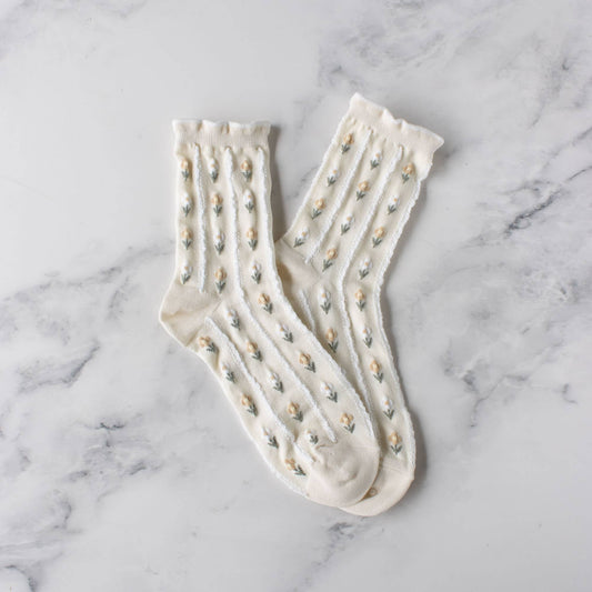 Floral - Banana Cream