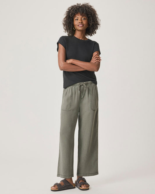 Splendid Angie Crop Wide Leg Pant