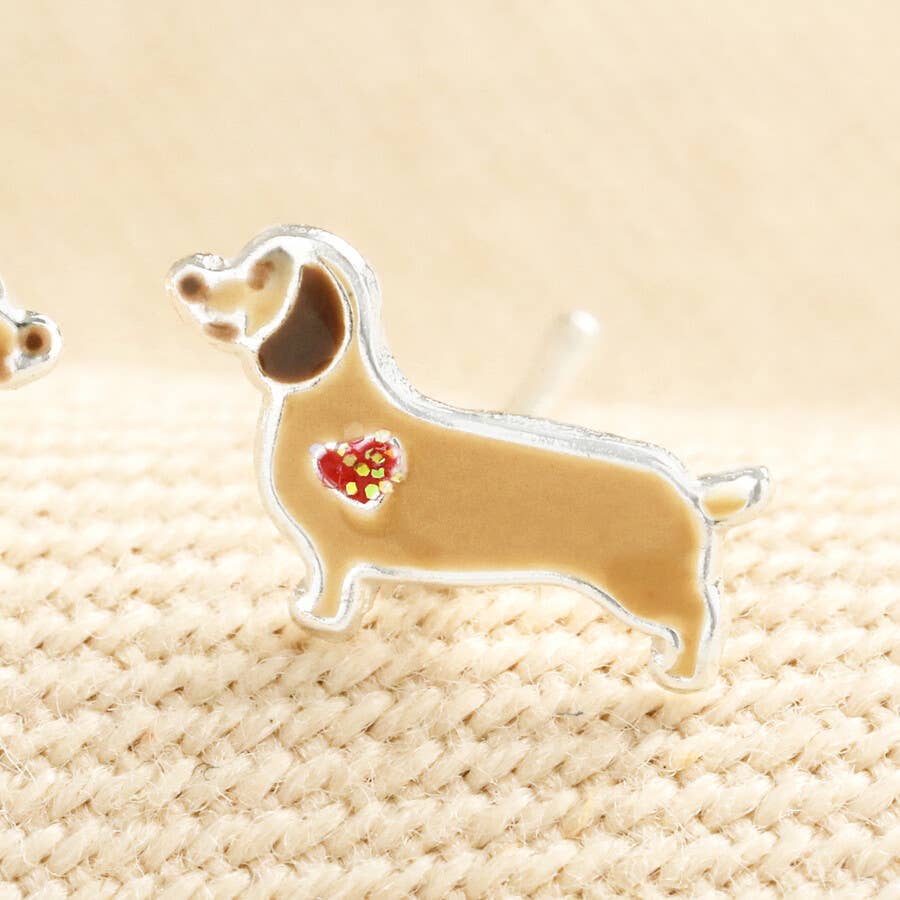 Earrings - Sausage Dog