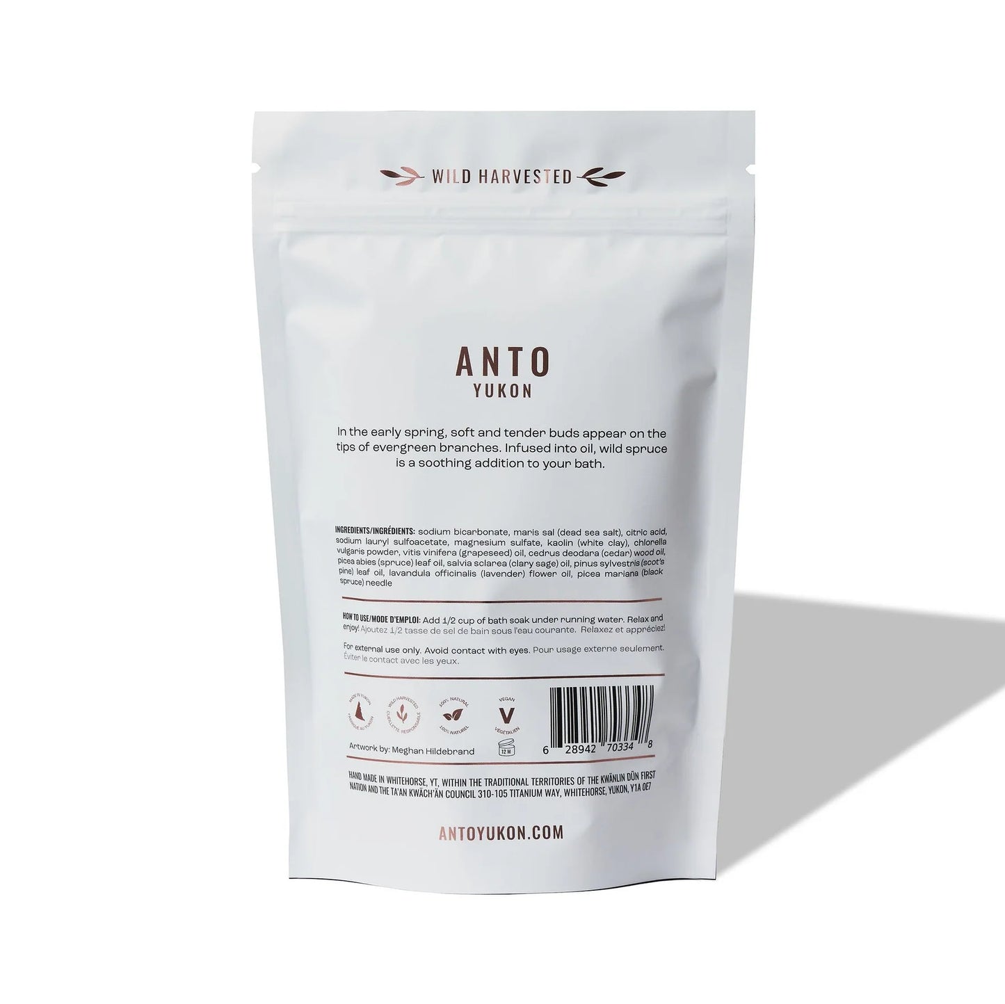 Anton Yukon bath soak - Spruce 500g