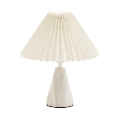 Table Lamp with Pleated Shade