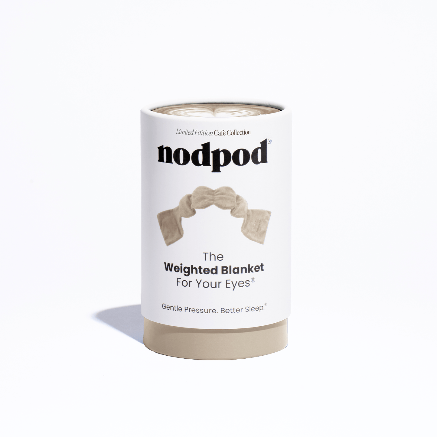 Weighted Sleep Mask - Latte