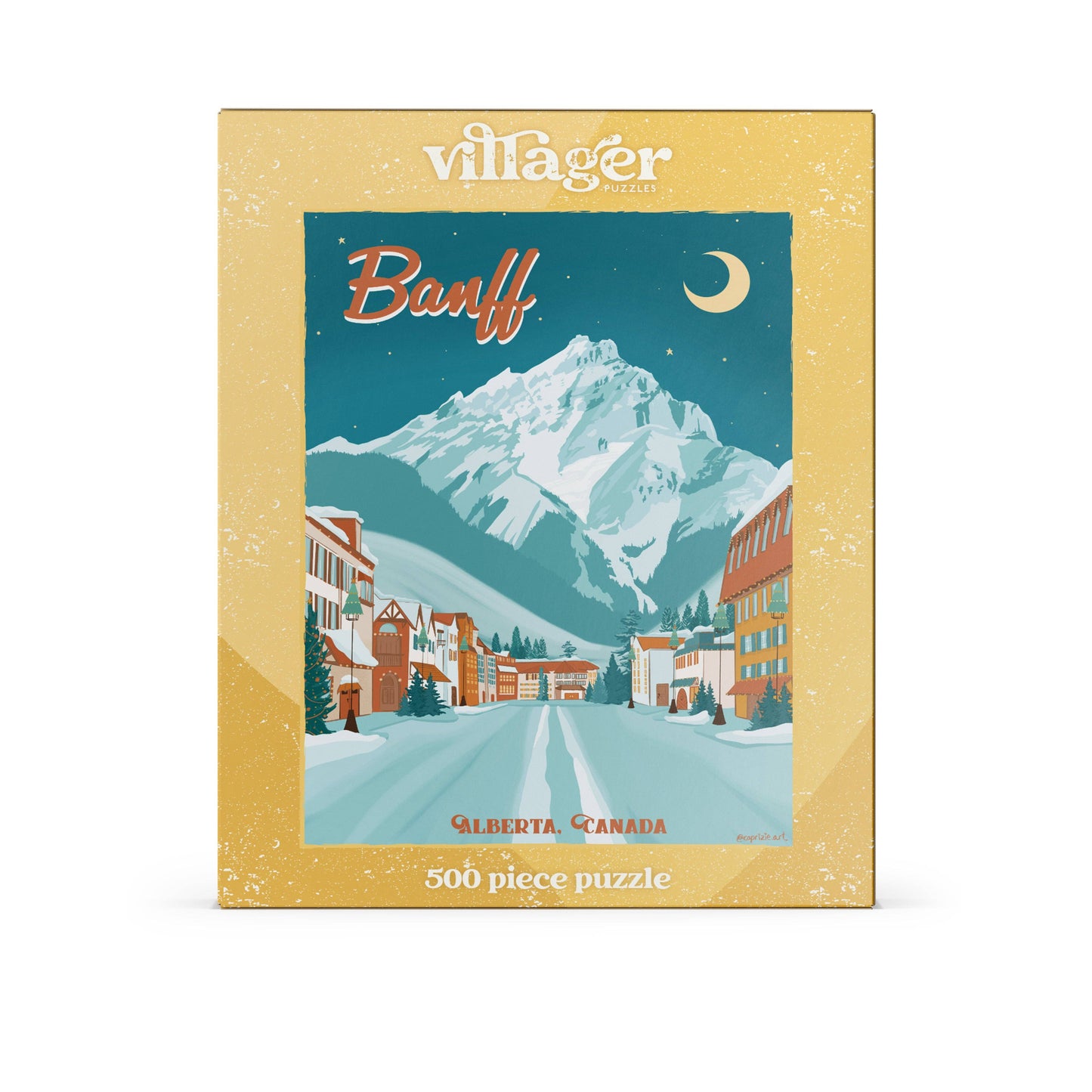 Villager Puzzles - Banff | 500-Piece Puzzle  | Designed in Canada