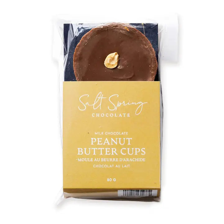 Salt Spring Chocolate - Milk Chocolate Peanut Butter Cups