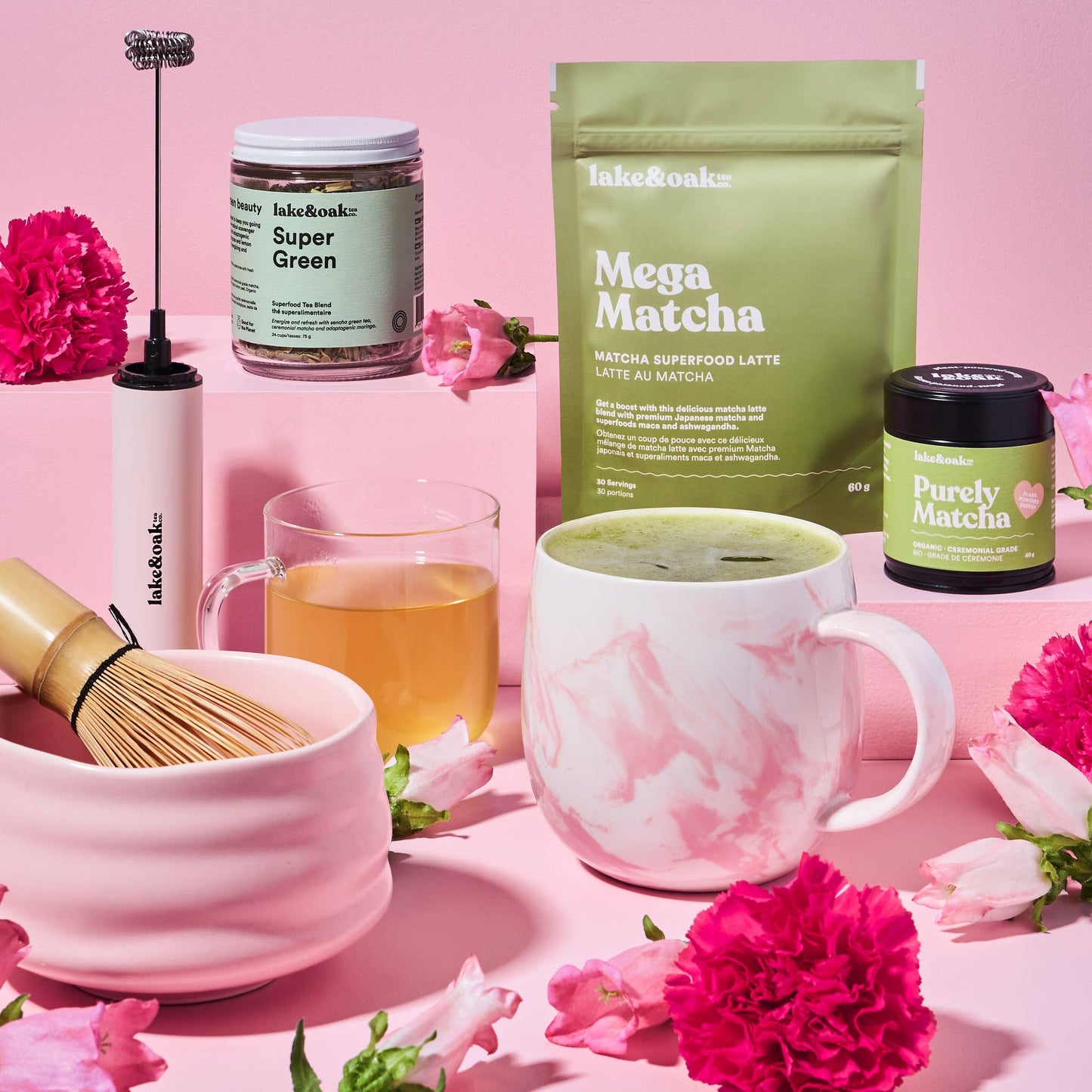The Matcha Bowl: Pink