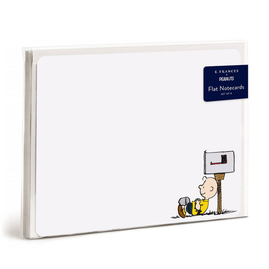 Notecards - Charlie Brown Mailbox Flat