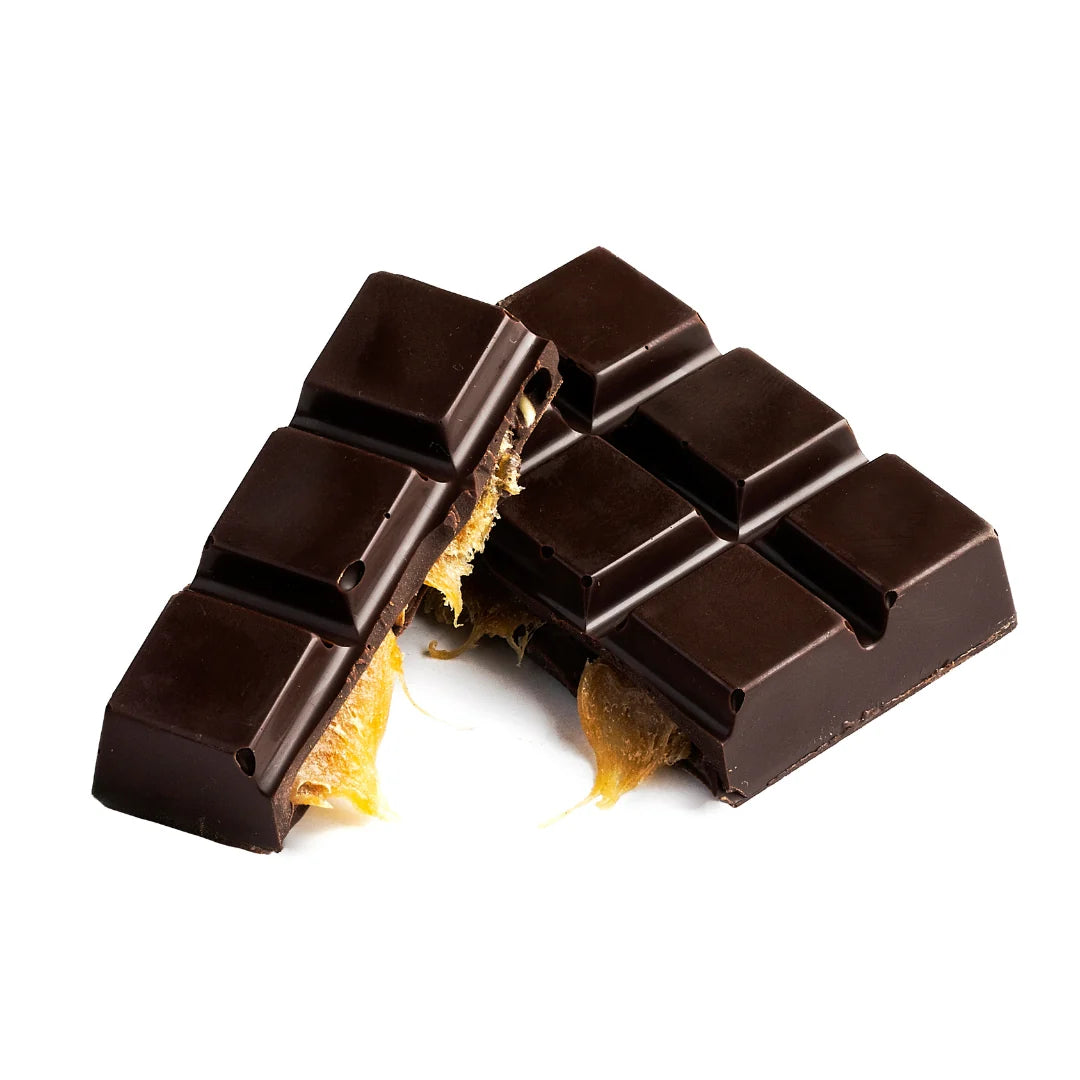 Salt Spring Chocolate - Salty Gumboot Dark Chocolate with Salted Caramel Bar