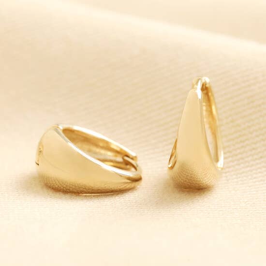 Earrings - Small Tapered Hoop