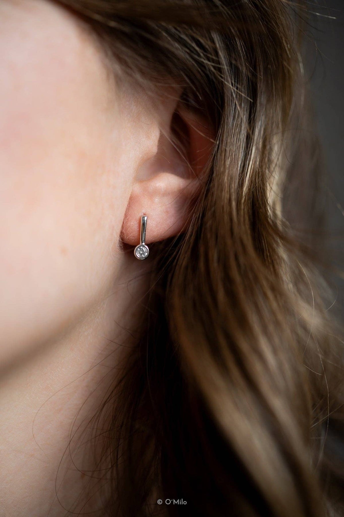 Delicate Graceful Drops - Silver