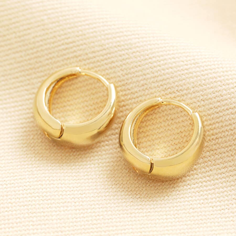 Earrings - Small Tapered Hoop