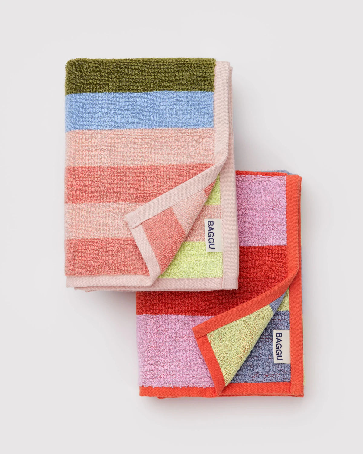 Hand Towel Set of 2 -  Pool Stripe