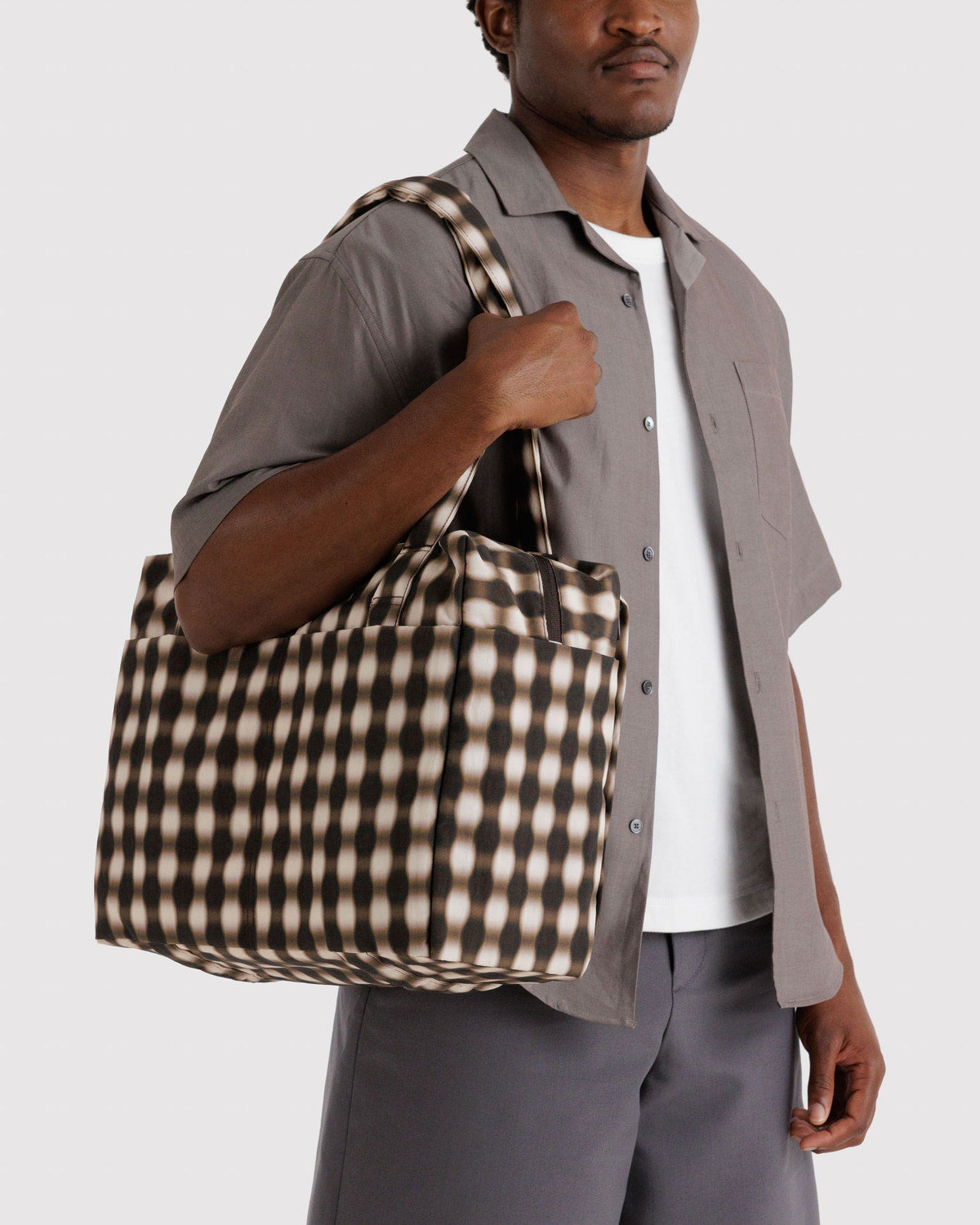 Cloud Carry-On - Small - Blurred Gingham