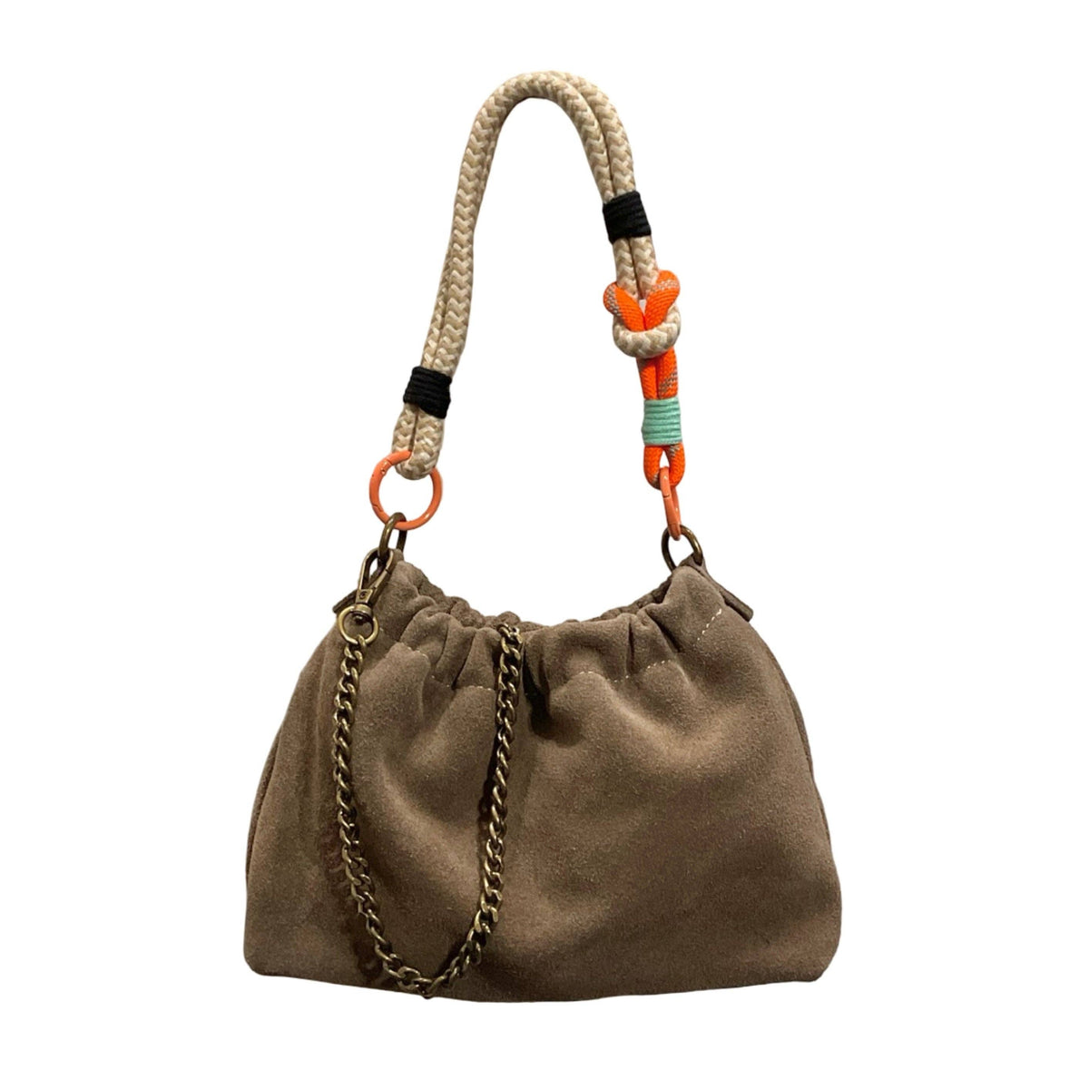 The Plissa Bag - Suede