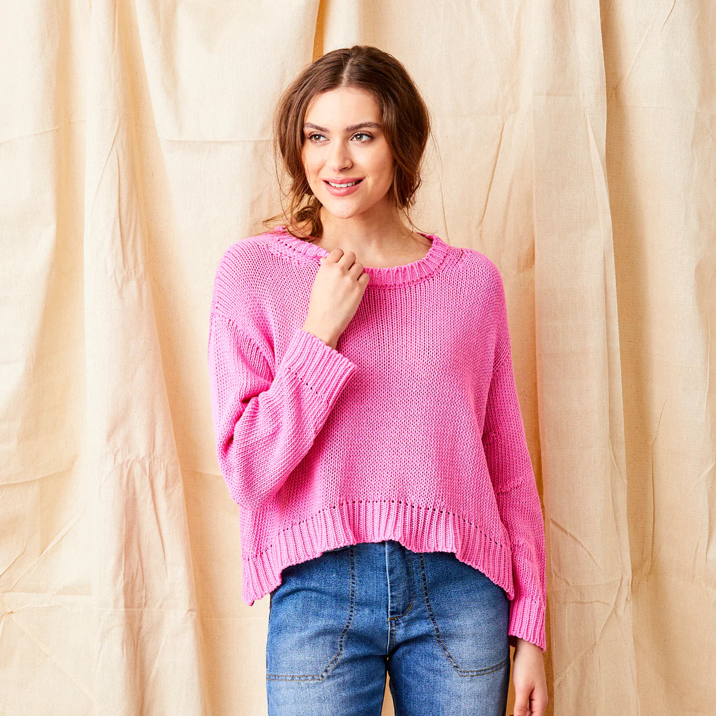 Suzy D - Wolfie Knit Sweater