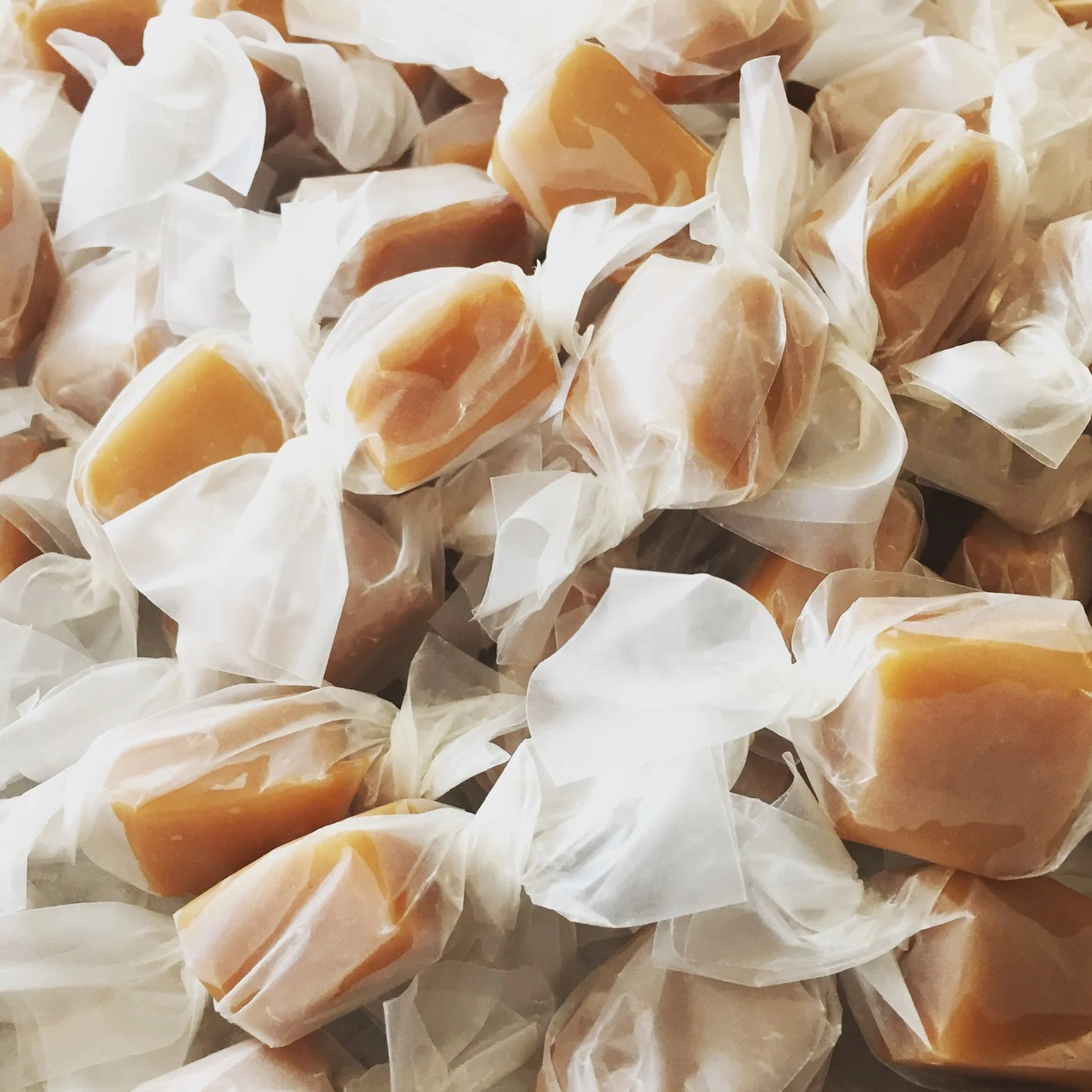 Canadian Honey Lavender Caramels