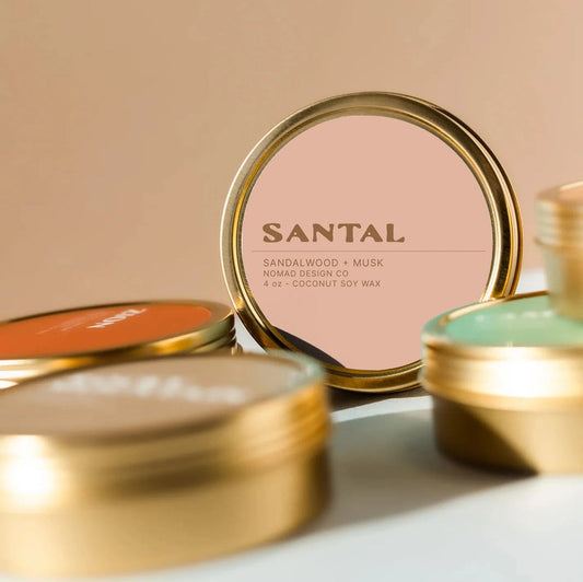 Santal Travel Tin Candle