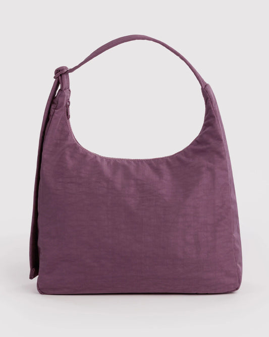 Nylon Shoulder Bag - Wild Plum