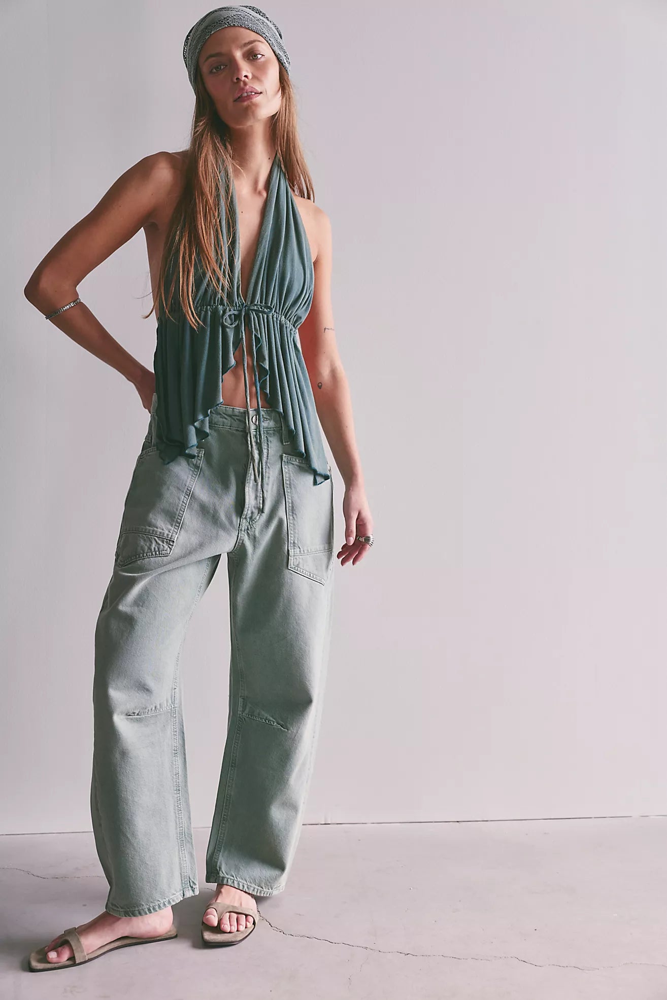Free People Moxie Barrel Jeans