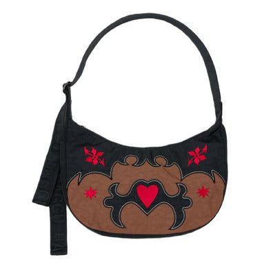 Medium Nylon Crescent - Western Appliqué