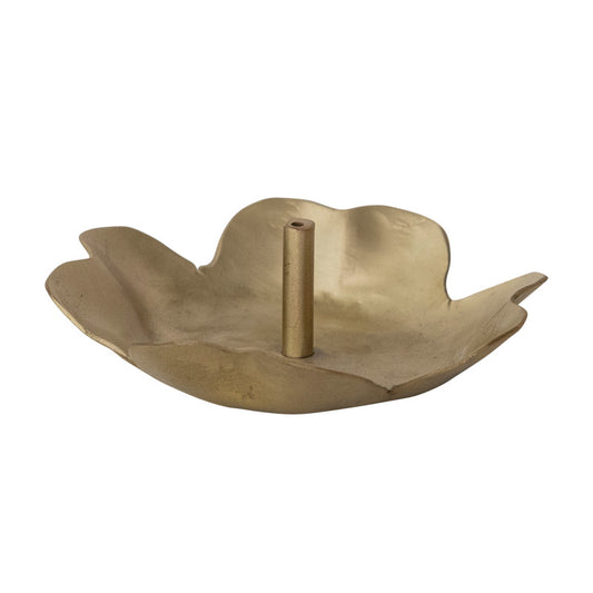 Brass Flower Shaped Incense Holder