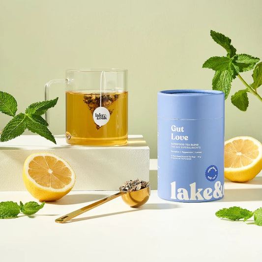 Lake & Oak Tea Canister - Gut Love