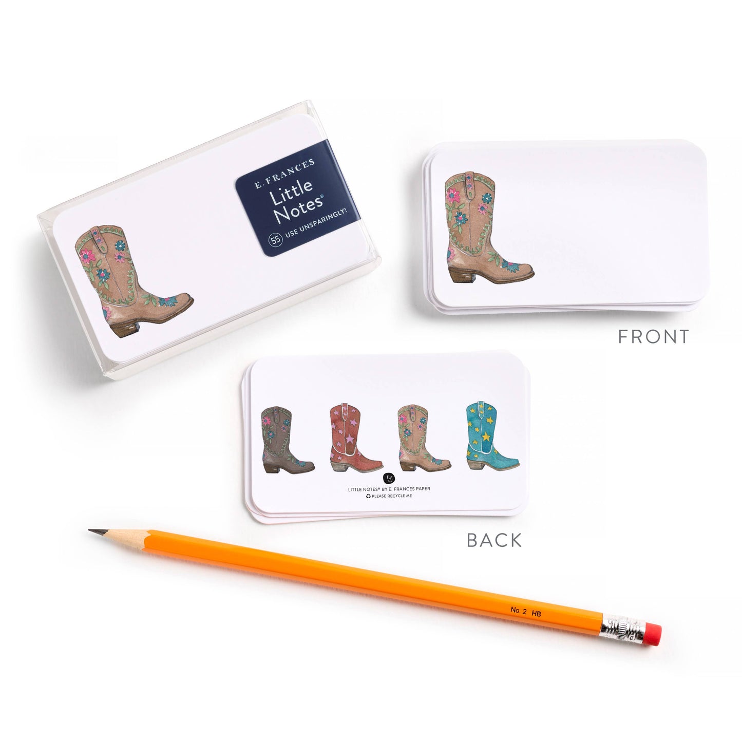 Little Notes - Cowboy Boot
