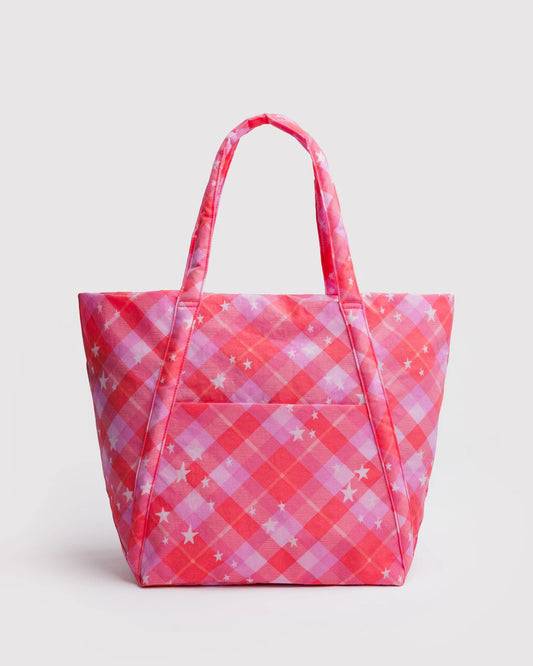 Cloud Bag - Star Plaid