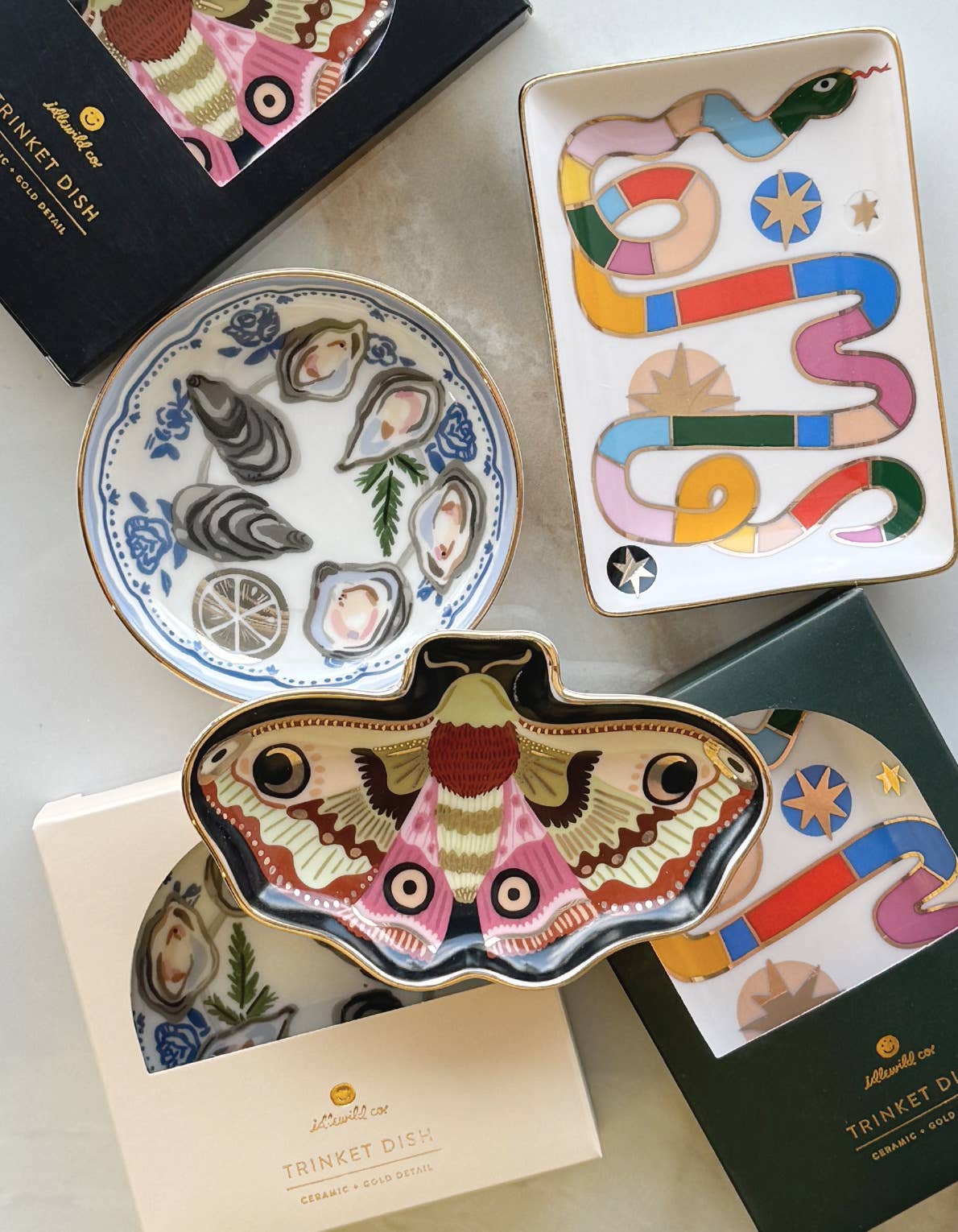 Trinket Dish | Rainbow Snake