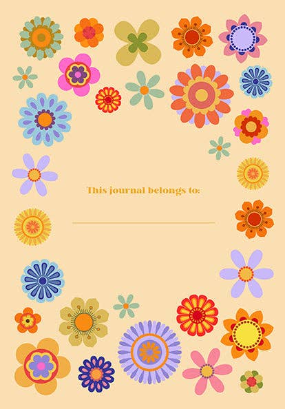 Journal - I'm a Delicate F*cking Flower Embroidered