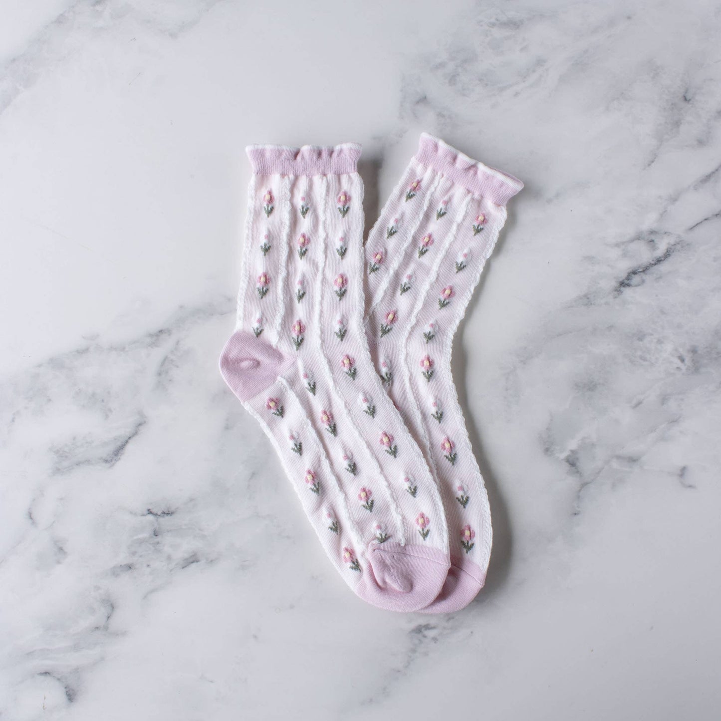 Vintage Sock - Banana Cream