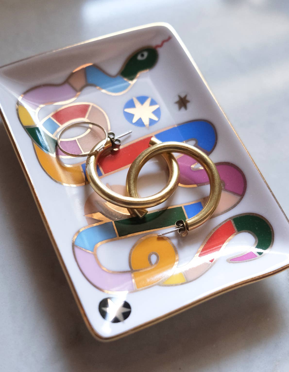 Trinket Dish | Rainbow Snake