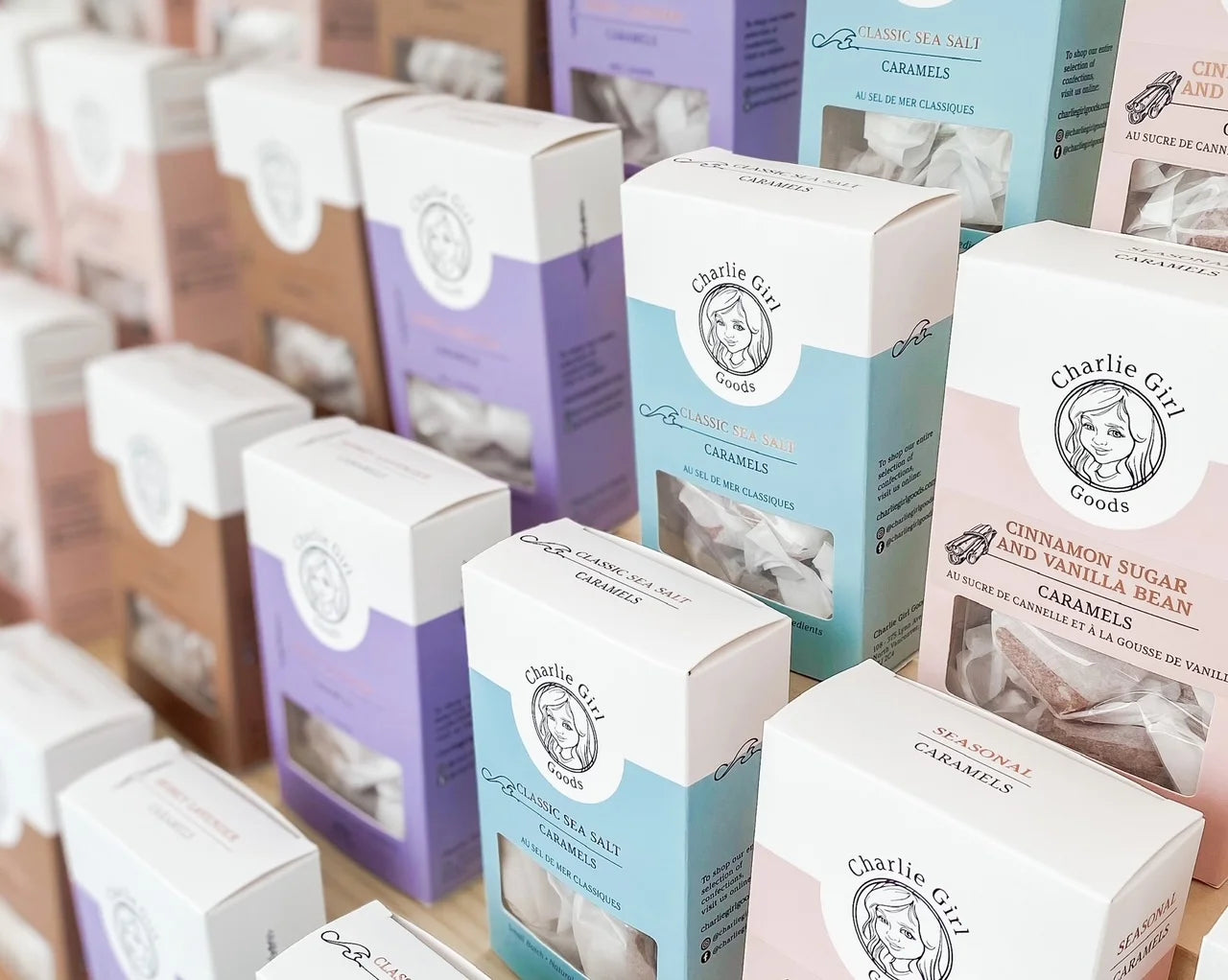 Canadian Honey Lavender Caramels