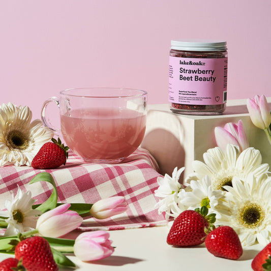 Strawberry Beet Beauty - Superfood Tea Blend