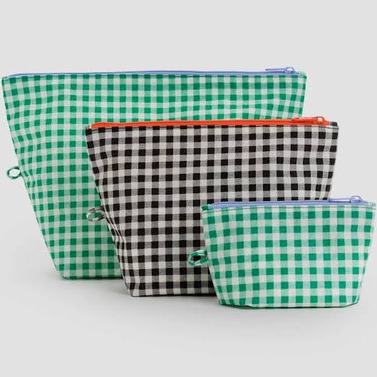 Go Pouch Set - Gingham