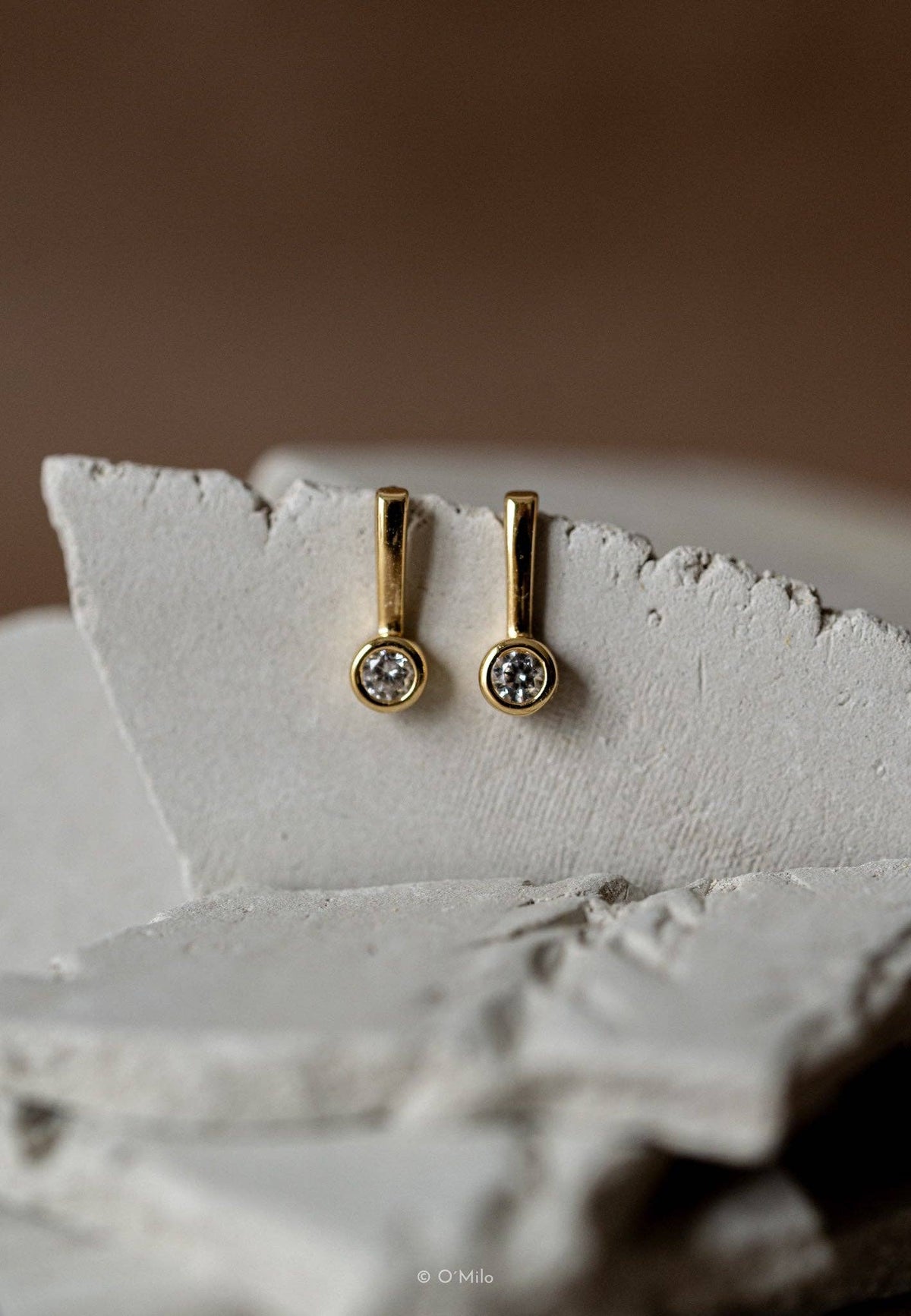 Delicate Graceful Drops - Gold