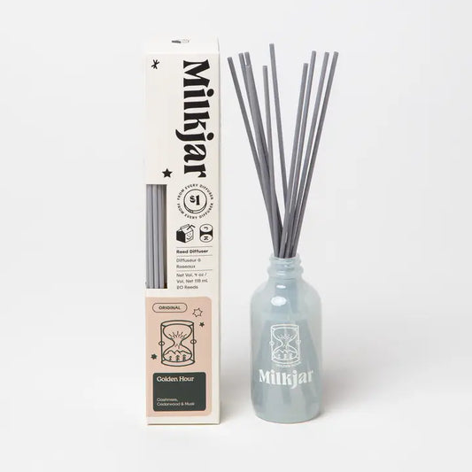 Milk Jar Diffuser - Golden Hour