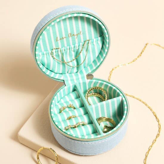 Jewellery Case - Sky Blue